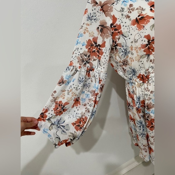 CLARISBELLE 🌺FLORAL PRINT DRESS🌺 L - Picture 5 of 5